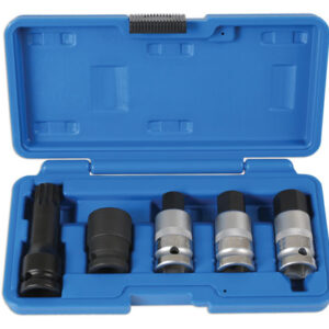 Hub Nut Tool Kit 1/2"D 5pc