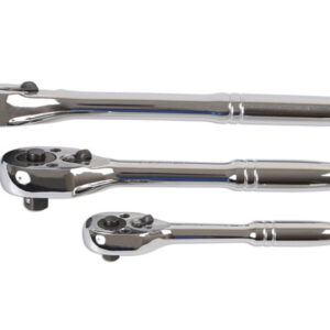 Standard Ratchet Set 1/4"D, 3/8"D, 1/2"D 3pc