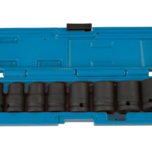 Impact Socket Set 1/2"D 8pc