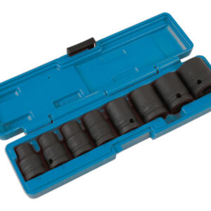 Alternative view of Impact Socket Set 1/2"D 8pc