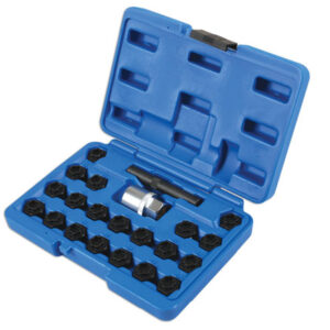 Alternative view of Locking Wheel Nut Key Set 22pc - for BMW