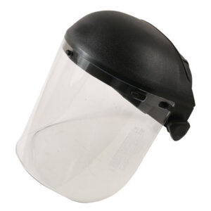 Alternative view of Protective Arc Flash Face Shield - 1000V rated