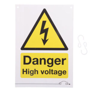 Danger High Voltage Sign
