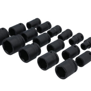 Alternative view of Impact Socket Set 1/2"D 18pc