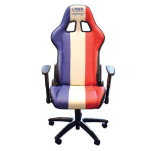Laser Tools Racing Chair - Red, White & Blue
