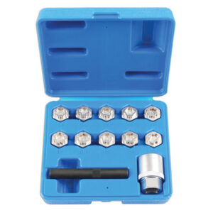Locking Wheel Nut Key Set 12pc - for Mercedes-Benz