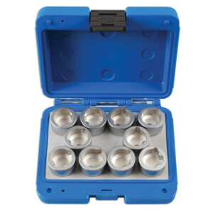 Locking Wheel Nut Key Set 10pc - for Land Rover