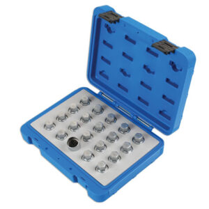 Alternative view of Locking Wheel Nut Key Set 20pc - for Vauxhall, Opel