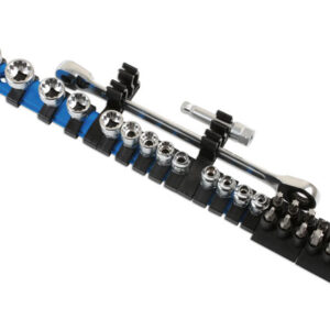 Alternative view of Low Profile Alldrive Socket & Bit Set 1/4"D 27pc