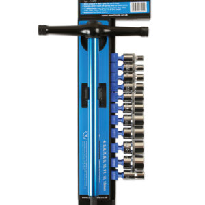 T-Handle Alldrive Socket Set 1/4"D 11pc