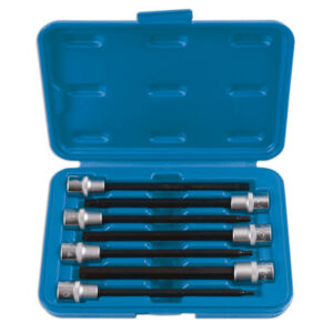 Extra Long Hex Socket Bit Set 3/8"D 7pc