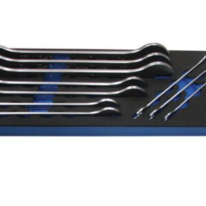 Ultra Thin Open Ended Spanner Set 10pc