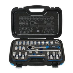 Go Thru Socket Set 1/2"D 28pc
