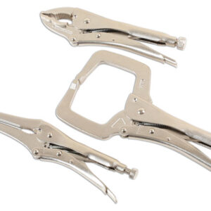 Alternative view of Locking Grip Wrench & Clamp Set 3pc