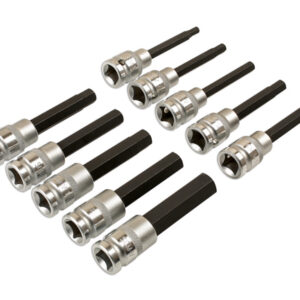 Alternative view of Long Hex Socket Bit Set 1/2"D 10pc