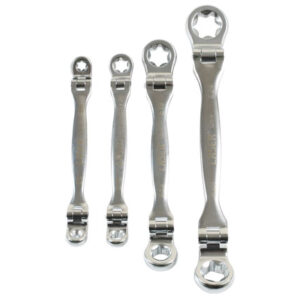 Flexible Star Spanner Set 4pc