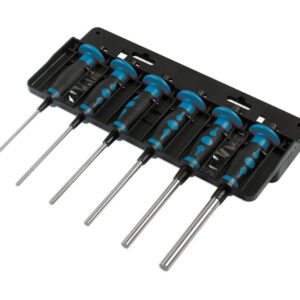 Alternative view of Parallel Pin Punch Set, Long 6pc
