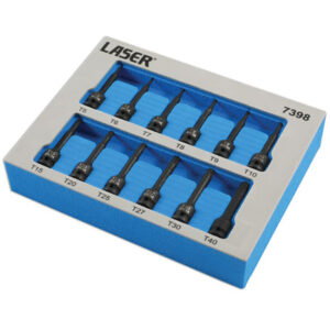 Alternative view of Impact Star Socket Bit Set 1/4"D 12pc