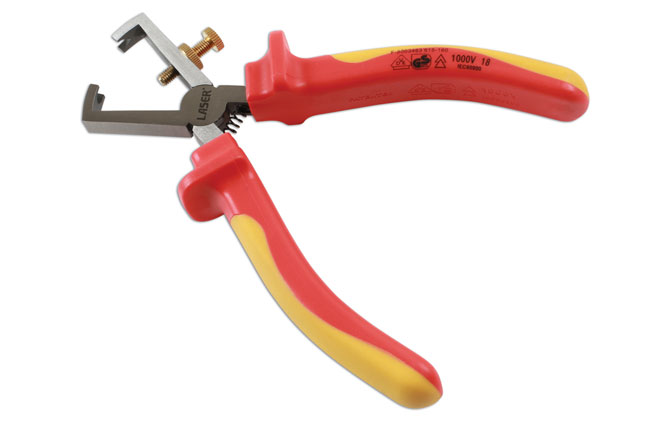 Insulated Wire Stripping Pliers 160mm - imagine 2
