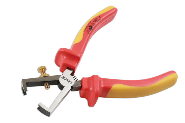 Insulated Wire Stripping Pliers 160mm - imagine 3