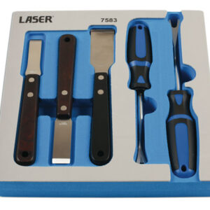 Clip Remover & Tungsten Tipped Scraper Set 5pc