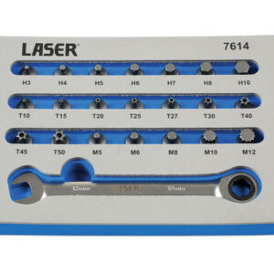 Low Profile Bit Set 22pc