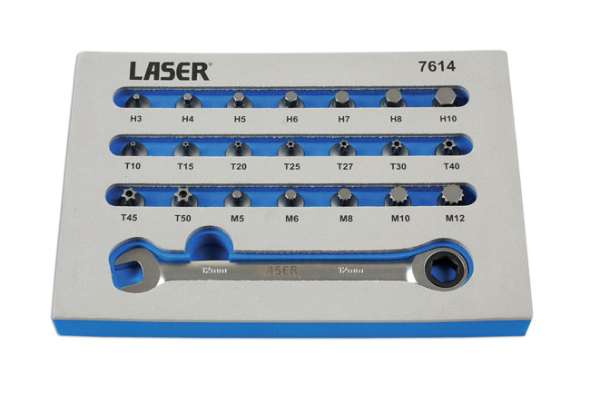 Low Profile Bit Set 22pc