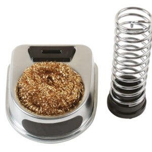 Soldering Iron Stand & Mesh Tip Cleaner