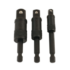 Impact Quick Locking Socket Adaptor Set 75mm 3pc
