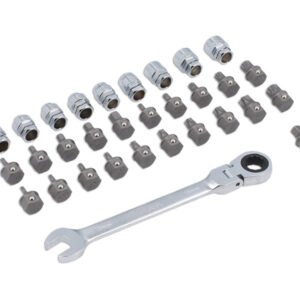 Alternative view of Low Profile Bit & Alldrive Go Thru Socket Set 31pc