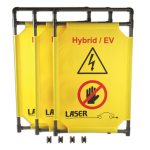 Hybrid/EV Folding Safety Barrier