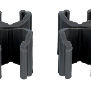 Pair of Brackets for Folding Safety Barrier 8000