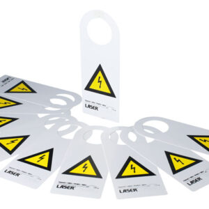 Alternative view of Hybrid/EV Warning Sign 10pc