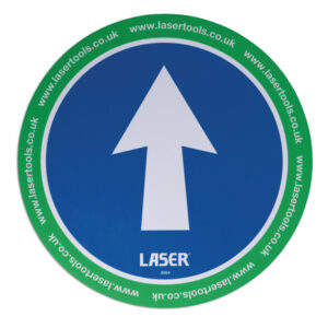 Laser Tools Floor Sticker Arrow Direction 6pc