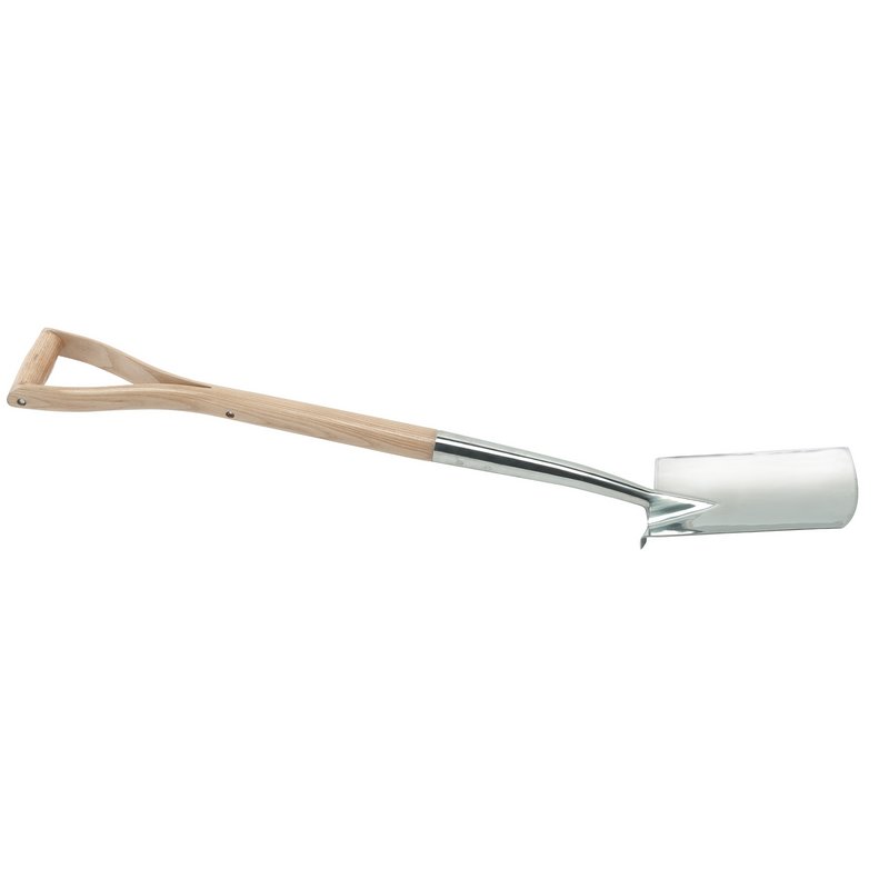 Draper Heritage Stainless Steel Border Spade with Ash Handle